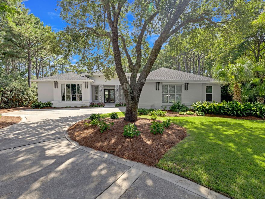 NEW ROOF! This meticulously kept home is a must-see! The home has an updated, modern feel. It's located on a private, cul-de-sac, .55-acre lot with views of Tom's Bayou. Sellers replaced the roof (2024), installed a new pool pump (2024), new countertops (2024), added the outdoor kitchen (2023), and much more. Full list of improvements available.Located within the exclusive, gated community of Kelly Plantation, there are many amenities, including an 18-hole golf course and restaurant, Owner's Club with pool and event space, fitness facilities, clay tennis courts, pickleball courts, a basketball court, dog park, nature trails, equestrian center and much more.