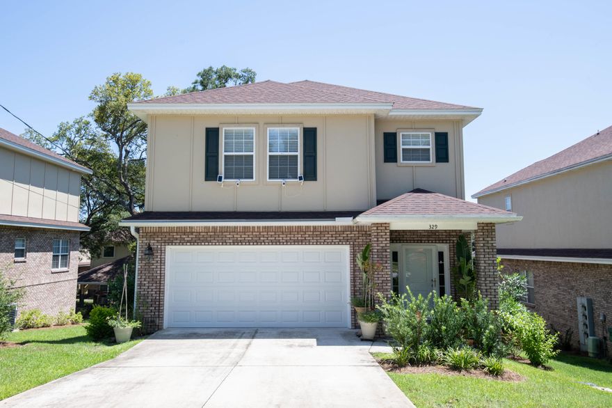 You will not be disappointed in this 3 years young home in Niceville just around the corner from Turkey Creek. Built in 2017 this home has all the latest with granite counters throughout the home, all wood floors throughout the home, and stainless steel appliances.  Relaxing on the screened porch overlooking the  common areas to make your yard live large.