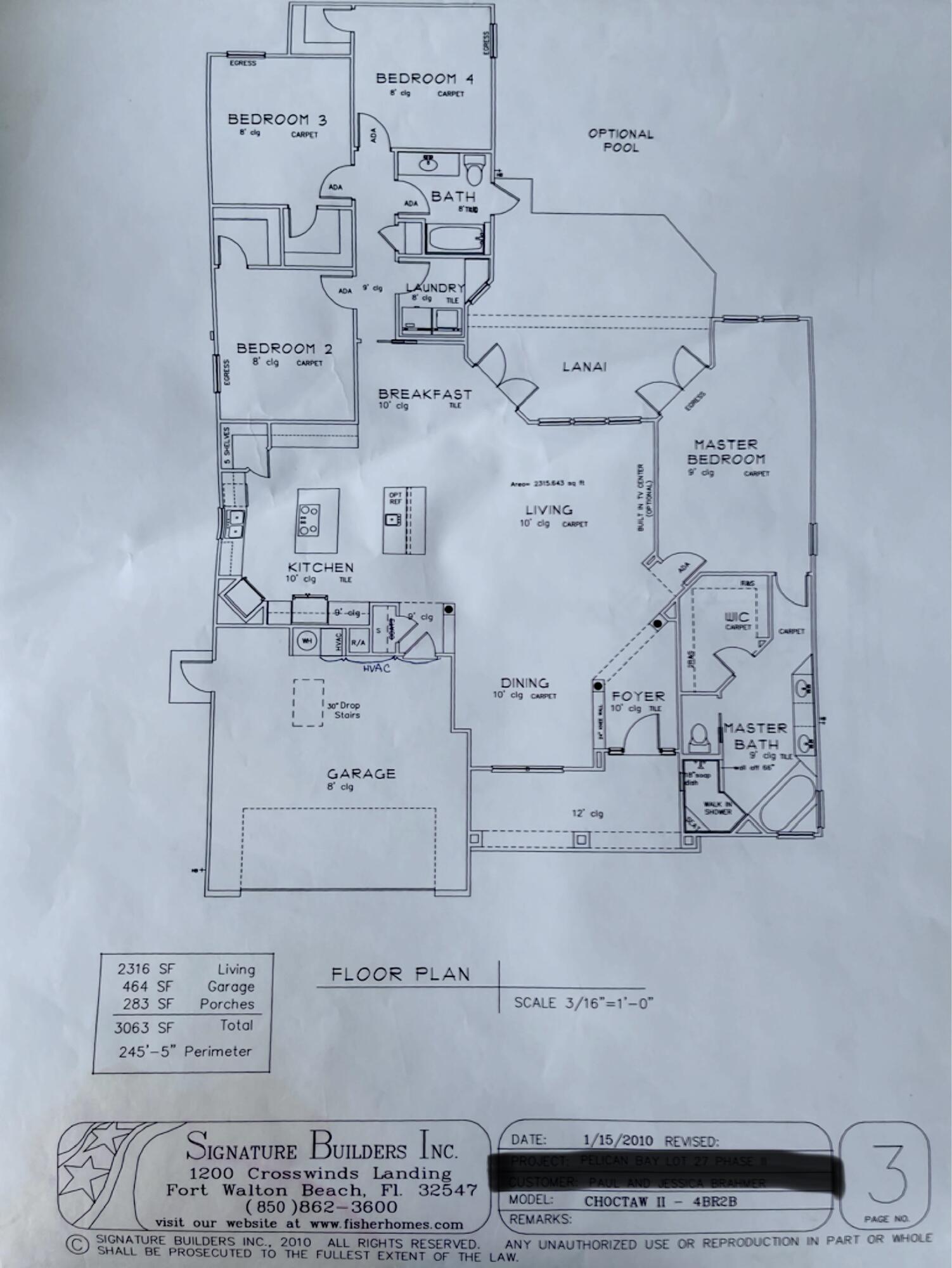 PELICAN BAY S/D - Residential