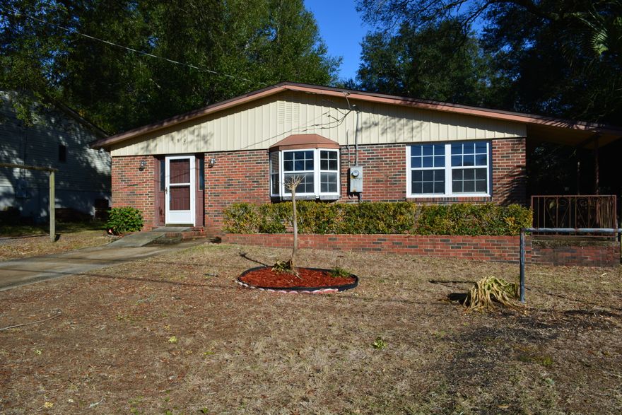 This House is over 1800 sq ft which does not include the detached garage with efficiency. There are three nice size bedrooms and two baths as well as a marble whirlpool tub in the master bedroom and features a nice sized kitchen with lots of cabinets and an oversized center island. Brick Exterior. Fireplace in the Family Room. This is a very desirable area of Valparaiso; right across from Elementary School.