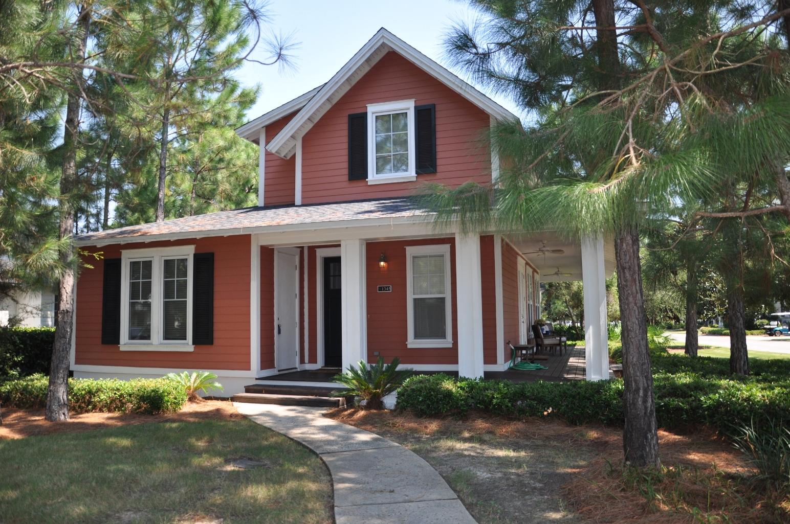 This beautiful cottage has all the upgrades, with hardwood flooring, granite counters, stainless steel appliances, and flat screen TVs throughout. Sold completely furnished including an electric GOLF CART. Enjoy a lovely wrap-around porch and the convenience of being near the Laurel Grove pool and clubhouse. Laurel Grove is comprised of quaint Florida Cottages nestled among the greens and lakes of the Raven Golf Course.As an added bonus and to introduce the new owners to the Sandestin lifestyle, the listing brokerage and seller(s) are offering an incentive package to the buyer(s) of this property: Golf for four on one of our three championship courses, a pass for four to Sandestin's exclusive Beach Club, and an introductory membership to the Burnt Pine Golf Club.