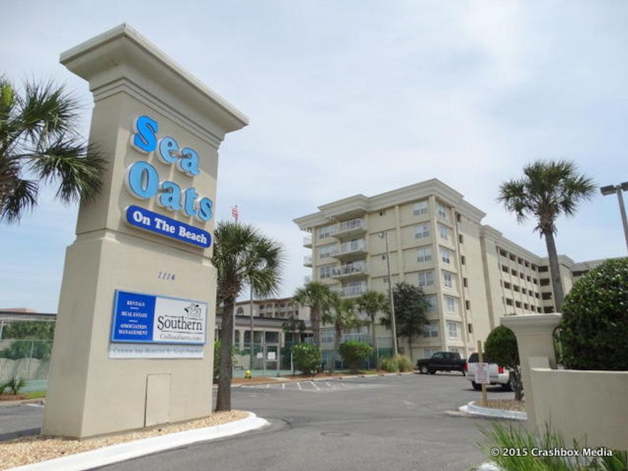 REO SALE Possible owner financing up to 100%. Subject to buyer approval! - Ground level, corner unit condo is upgraded and move-in ready. Condo boasts granite counters, tile floors, stainless steel appliances, plantation shutters, and more. Sea Oats is a great investment or 2nd home property directly facing the Gulf with pool (heated seasonally), spa and tennis courts, community room, and fitness center. The property is close to all of the great things Oskaloosa Island has to offer including excellent seafood restaurants, the Gulfarium, the Boardwalk, and the fishing pier. Condo should leave nothing to be desired but it is being sold as is. All information is approximate and should be verified.