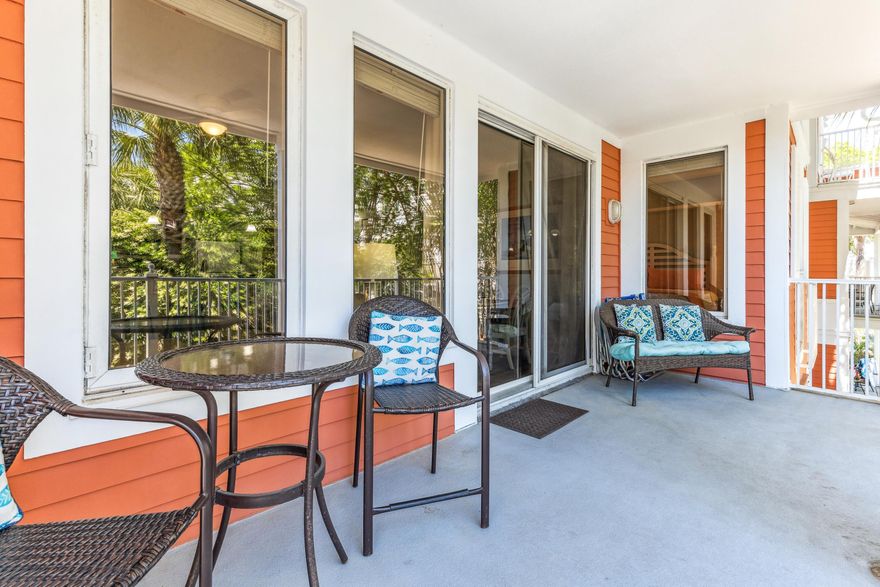 This stylish and thoughtfully upgraded one-bedroom, TWO-bathroom condo on the 4th floor of Market Street Inn offers a prime location overlooking the lush amenities terrace and in close proximity to the Village of Baytowne Wharf.Designed with both comfort and functionality in mind, this unit features luxury vinyl plank flooring, updated appliances, beautiful new quartz countertops in the kitchen, and tasteful furnishings--all refreshed within the past five years. The living area includes a queen-sized pull-out sofa, providing additional sleeping space for guests. With a strong rental history and a turnkey setup, this condo is an exceptional opportunity within Sandestin Golf & Beach Resort, where owners and guests enjoy access to world-class amenities, dining, shopping, and entertainment.

In addition, owners have exclusive access to The Founders Club, an amazing community space overlooking the events plaza in the Village of Baytowne Wharf. The Founders Club features lounging areas, a big screen TV, kitchen, pool table, and a balcony, making it the perfect spot to watch Wednesday night concerts with friends. Only owners, not unaccompanied guests, can enjoy this special amenity.

Market Street Inn owners also enjoy exclusive access to the amenities terrace including resort style pool, exercise room, kiddie pool, hot tub, and barbecue grilling area. 

As an introduction to the Sandestin lifestyle, we invite our new owners to explore amenities that make Sandestin special. The listing brokerage and seller(s) are presenting the buyer(s) of this property with (2) 90-minute rounds of Tennis court time, a golf foursome at one of our three championship courses, and a round of golf for up to four (4) players at the unrivaled Burnt Pine Golf Club.

Sandestin Golf and Beach Resort features more than seven miles of beaches and pristine bay front, four championship golf courses, 15 world-class tennis courts, a 226-slip marina, a fitness center, spa and celebrity chef dining. Shop, dine and play at the charming pedestrian village, The Village of Baytowne Wharf and more. Inside the gates of the resort, residents enjoy a balanced lifestyle of high-class living, spanning the 2,400 acres from the beach to the bay. Everything within the gates of the resort is accessible by golf cart or bicycle. The entire resort is interconnected by miles of pedestrian, bike and golf cart paths that weave through groves of live oaks, meandering past natural lagoons, fountains, man-made lakes, and meticulously landscaped fairways.