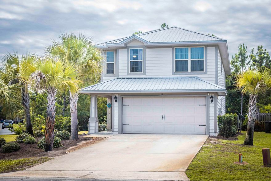 4BR/2.5BA in a GREAT Location.. Just minutes to Grand Blvd, SanDestin, 30A Beaches, Sacred Heart Hospital. Immaculate, spacious home with granite counter-tops, stainless appliances, high ceilings, security cameras and a two car garage. Laundry is upstairs with the bedrooms. Master has trayed ceiling. Metal roof and hardi-board siding are low maintenance features. 2 Blocks from Bay Boat Launch! Large yard on a corner lot. Fast growing area, get in now before it's too late!
