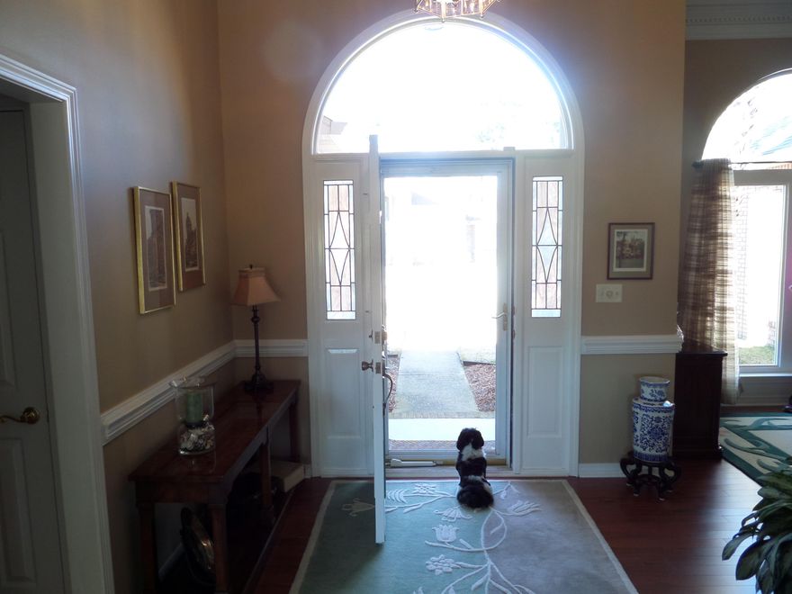 This fully renovated bright custom built home is on the Third hole of the Marsh Course of the Bluewater Bay Golf Course in the sought after gated community of Southwind. The home has Three Gas Log Fireplaces, located in the (Family Room, Den and Master Bedroom). No attention to detail has been spared including thick crown moldings throughout, new Hardwood floors, tile installed in all wet areas, recessed lighting, built in bookcases in the den, New stainless steel appliances with granite counter tops in the kitchen. The newly renovated Master Bath feature an oversized shower, and a Large upgraded Walk-in closet. An oversized Garage with a seperate Golf Cart Door, a full house Generac system, Full house Hurricane Shutters.Seller offering a Home Warranty.