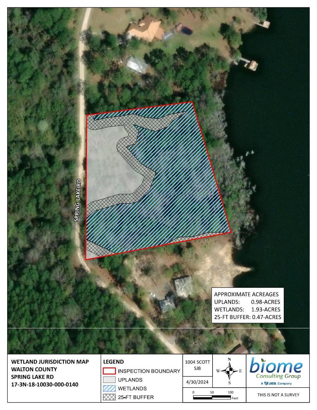 SPRING LAKE ESTATES S/D - Land