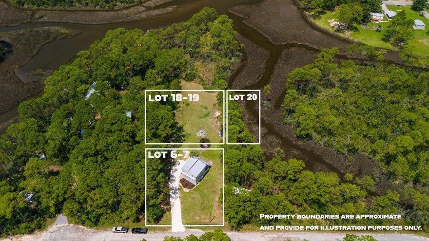 Tucked away off of the beaten path in North Sant Rosa Beach, this hidden gem is perfect for the individual looking to build their canal front home. These waterfront lots have the potential to bring amazing views for a fantastic price! Accessed by an easement along 190 L St. This listing is associated with the listing for 190 L St and can be purchased together for a larger parcel which would include lots 6-7THIS LISTING IS ONLY FOR LOTS 18-19-20 shown in the photo. Survey and easement agreement is available.
