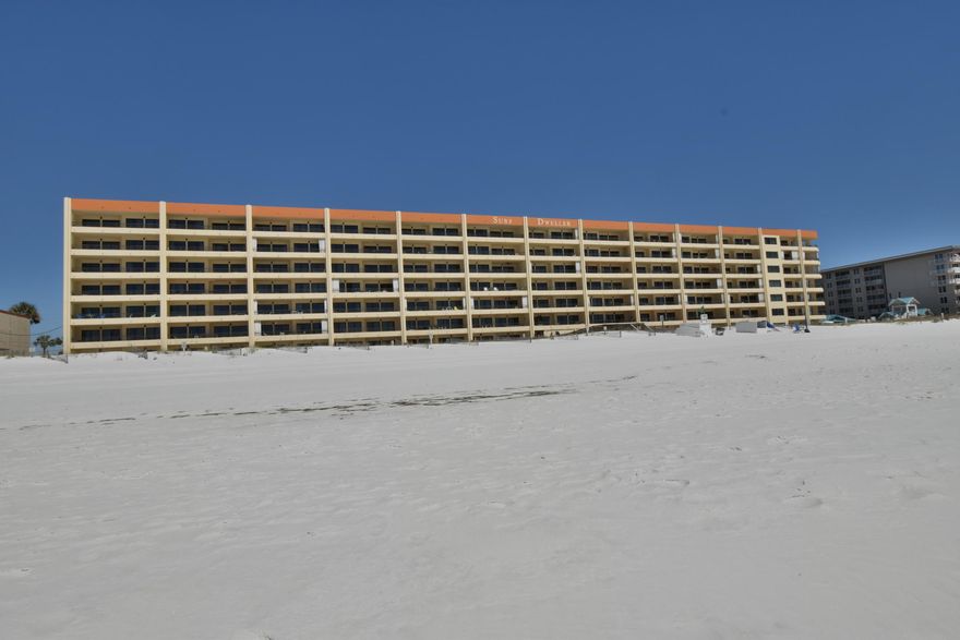 Beautiful ground floor west end unit with amazing views of the gulf of mexico. Recently updated. Enjoy the convenience of walking right from your car to your condo without having to use stairs or elevator. Walk right out your back door to the beach. This unit is the ultimate for beach convenience. Fully furnished with 2 large bedrooms, two baths, open living and dining area, kitchen with lots of cabinets, and breakfast bar off kitchen. This condominium amenities include swimming pool, hot tub, covered parking area, tennis court, and grill area.