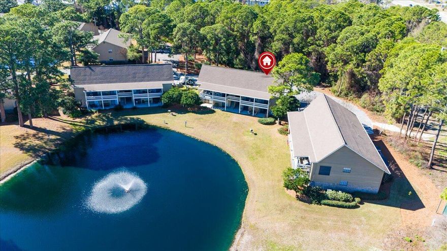 Beautifully updated 2-bedroom, 2-bath condo in the highly sought-after Seascape Resort Community. This upstairs Garden Villa features vaulted ceilings, vinyl wood flooring, tile throughout, and an open floor plan filled with natural light. Enjoy golf course and water views from the covered balcony. East-facing orientation provides stunning morning sun and cool shade in the evenings. The unit includes a reverse osmosis water system, in-unit washer and dryer, and routine HVAC maintenance with a UV light for enhanced air quality. Fully furnished with ample storage. Seascape offers gated access, pools, tennis courts, a championship golf course, walking trails, and 2,000 feet of deeded beach access--perfect as a primary residence, vacation home, or investment property.