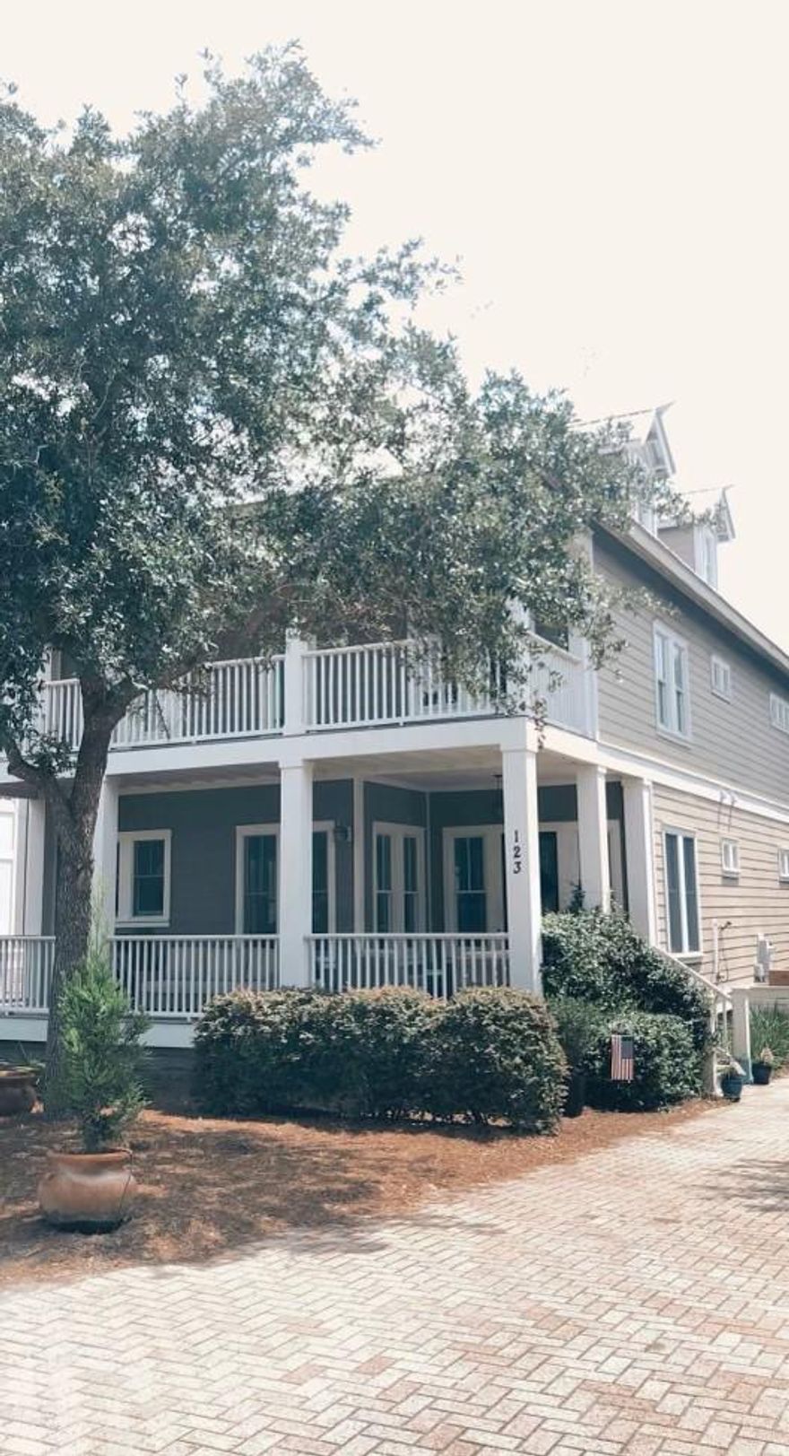 Beautiful well maintained home that has never been on the vacation rental market. Located in the Preserve at Grayton, one of 30As best neighborhoods. Highlights are two master suites, and three separate living areas, one on each floor. Enjoy the ocean air from any one of the 5 covered porches. Built in 2008, the home has impact doors and windows and hardy siding with a metal roof. Each of the 3 floors has its own HVAC for comfort and efficiency. The third floor is spacious and has a great view of the luscious tropical landscape of Big Red Fish Lake, and a glimpse of the gulf just beyond the Lake. The Preserve at Grayton boast one of the best beach accesses on 30A, with a gated private access through the woods that lands you right between Little Red Fish Lake and Big Red Fish Lake.