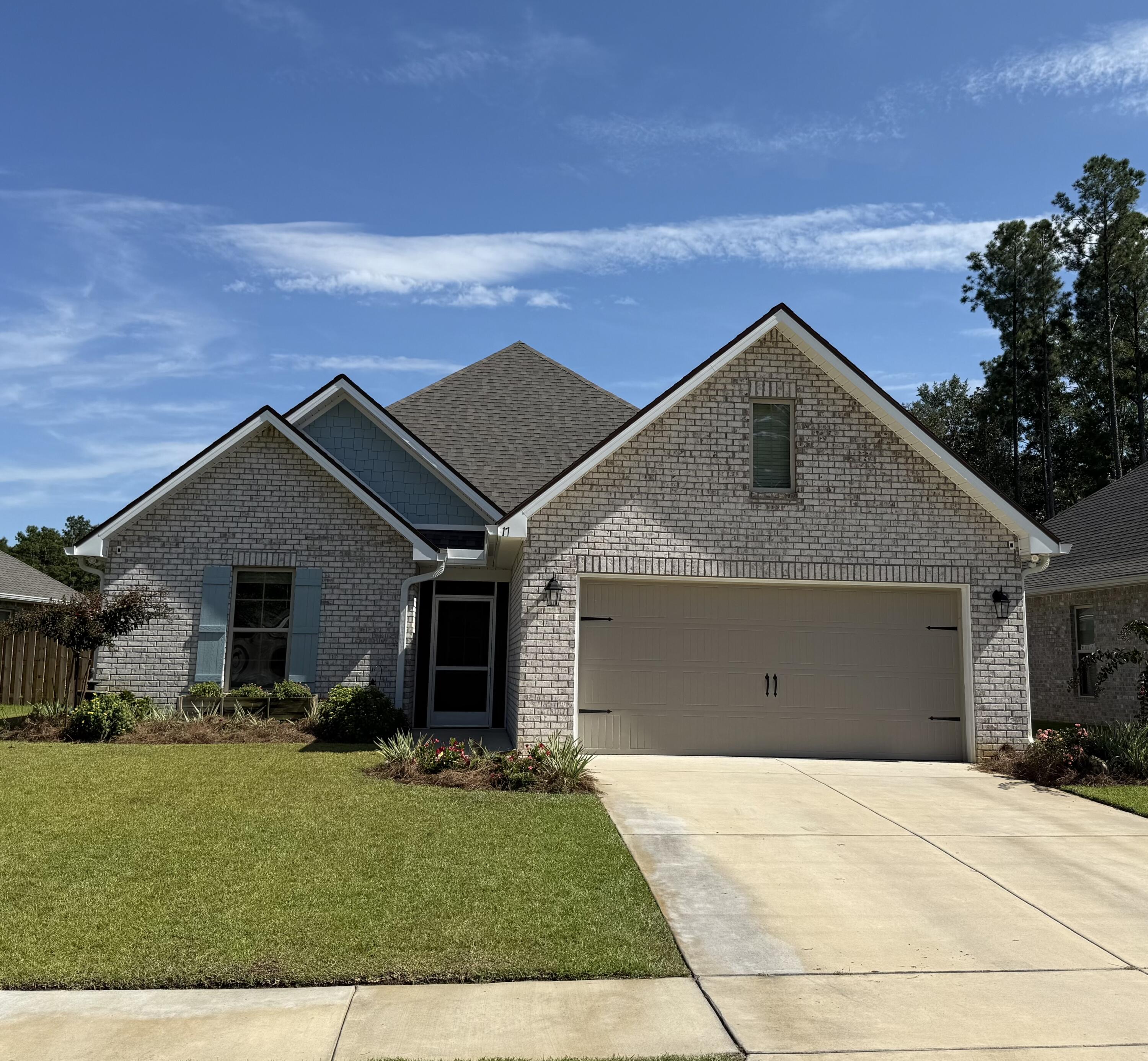 The SORRENTO IV G in Bliss at Hammock Bay community offers a 3 bedroom, 2 full bathroom, open design. Upgrades added (list attached). Tile flooring throughout - no carpet, double vanity, garden tub, separate custom tiled shower with frameless door, and two walk-in closets in the master suite, breakfast room, covered patio, recessed lighting, undermount sinks, framed mirrors, professionally landscaped, architectural 30-year shingles, flood lights, Energy Efficient Features: water heater, kitchen appliance package, vinyl low E windows. Owner has added a custom screened lanai w/tile flooring- overlooking the lake. The fenced backyard is large enough to accomodate a pool! This is a must see home because of all the upgrades. Use all of the HB Amenities inc clubhouse, pool, fitness ctr,