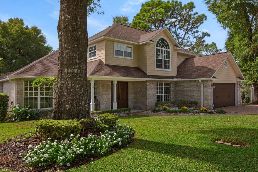 Are you looking for a beautiful home in which to make wonderful memories? 2181 Chase Drive has everything you could possibly need to make that happen. From the moment you approach the property - it is hard not to take in the beautifully landscaped yard and curb appeal of this home. When you see the beautiful paver driveway, brand new 2025 roof, fresh paint and the gorgeous custom double wood front doors you will be definitely want to see more. Stepping into the home you are greeted by hard wood floors and an impressive vaulted ceiling in the living area.  Large windows throughout the home bring tons of natural light in every space. This chef's kitchen boasts a sub zero refrigerator, gas cooktop/oven and bar counter for those who want to keep you company while the chef of the family cooks. The luxurious master bath has been completely remodeled with a gorgeous soaker tub, walk-in shower, custom built-in vanities, custom master closet, and heated floors make getting ready a pleasant experience for sure. Upstairs has three more bedrooms, a full bath and an open loft which overlooks the living area. Back downstairs - open the triple sliders into the relaxing and impressive screened/glassed back porch which overlooks the pool -  the wood finishes, gas lanterns, a gas fireplace and the privacy of the wooded back yard give this room a cozy, elevated feel. Or, if you prefer to sit outside - the large deck will accommodate the whole family.  There is room for a jacuzzi, an outdoor kitchen and is perfect for entertaining. The 18x38 pool has travertine decking and is such a beautiful focal point in the backyard. There are several areas to relax around the pool and enjoy your peaceful surroundings. There is a green space behind this property - so no backyard neighbors! Don't miss the almost 300 sqft of heated and cooled space under the porch...so many uses for this area - it could be an office, fantastic homeschool space or pool hang out area. Items of note: Roof 2025, HVAC 2022, 2011 tankless water heater and whole house generator.