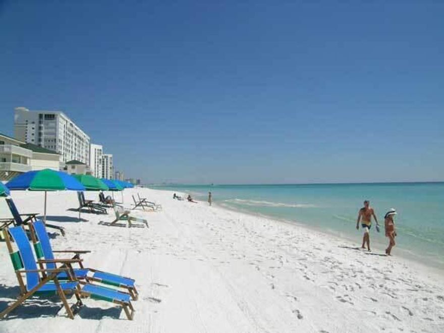 This could be your next fun beach project. Sandpiper Cove features 43-acre resort, 1,100 feet of private beachfront, Boat slip rentals and launch available, 9-hole, par-3 golf course, Five swimming pools and 3 hot tubs, 6 tennis courts, Louisiana Lagniappe Dining, Wedding destination, Rick's Sand Trap Beach Bar & Grill,Pet Friendly. This first floor unit is so close to the beach you can see it from your back door. It's less than 2 minute stroll to beach located in the heart of Destin.  There are no finishes in thsi unit. No sheetroock. This unit was damaged by water line break. Remediated and awaiting final certification.