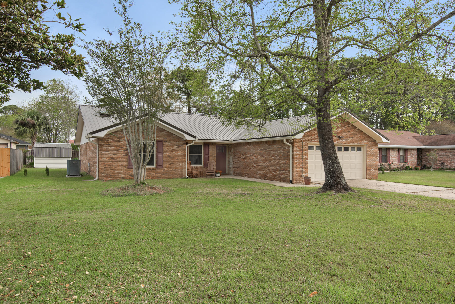 This beautiful home is tucked away in the Overbrook subdivision. So impeccably maintained and newer updates, you will be ready to call this your new home! The entry invites you to a spacious living room with vaulted ceilings, wood burning fireplace and French doors leading to your welcoming back yard. Nice tile flooring throughout with neutral wall colors, granite countertops, stainless appliances and carpet in the bedrooms. Sorry no pets allowed. All Coastal Realty Services residents are enrolled in the Resident Benefits Package (RBP) which includes renters insurance, HVAC air filter delivery (for applicable properties) and our best-in-class resident rewards program, and much more! More details upon application.