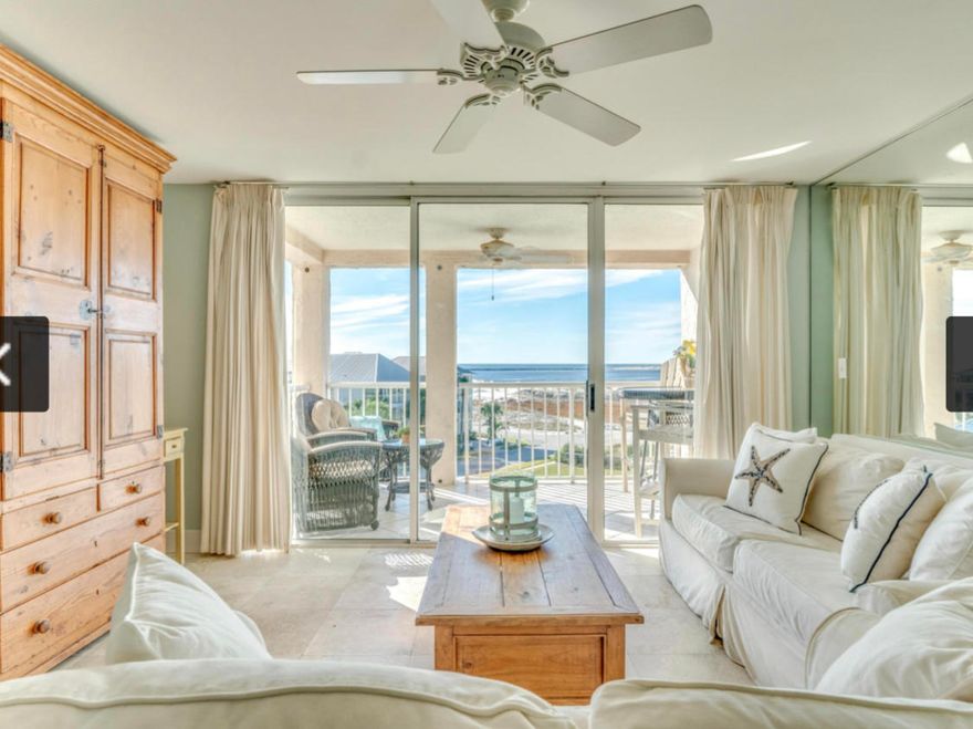 Prepare to be amazed by this 4th floor condo with exceptional views of the Gulf, Harbor and Destin's East Pass. Panoramic sunset views with fireworks overlooking a world class resort pool. This unit has been remodeled with coastal casual decor featuring granite counters, stainless appliances, newly updated bathrooms, smooth ceilings and solid panel doors. The generously sized Master Suite has direct ocean and beach views. The large guest suite features built-in cabinets. Magnolia House is a small condominium located in Destin Pointe, a gated island community featuring tennis courts, shuffle board courts, 2 community pools, more than 3,000 feet of beach frontage with 24 hour security. Do not miss this opportunity as priced to sell fast. Buyer to verify all dimensions and measurements.