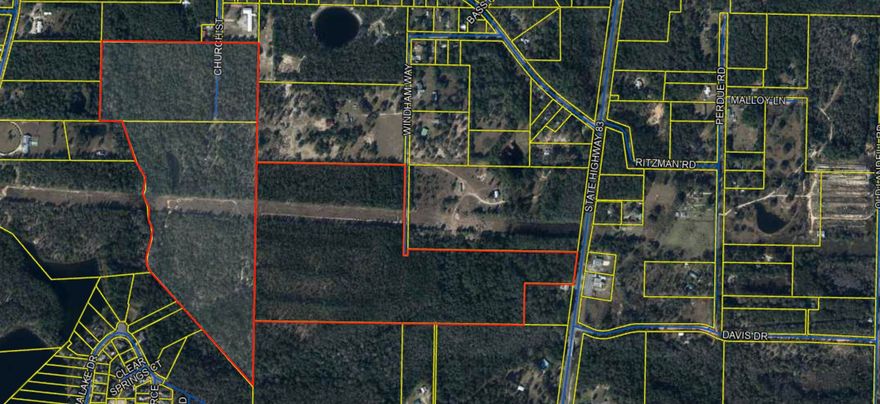 LOCATION! Defuniak Springs is located on the Florida Panhandle, halfway between Tallahassee and Pensacola. US 331 was widened to 4-lanes, which has enhanced economic growth and provides improved accessibility for commercial traffic. The subject property offers a great opportunity for a developer / investor to purchase 117 +/-  acres of City Zoned R-1 land, ideally located just north of the local high school and has direct road frontage on State Highway 83.  Engineering has estimated 249 lots. Water, Electric and Sewer available.