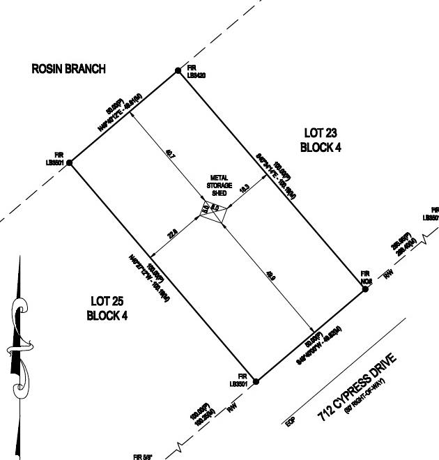 POWELL S/D NICEVILLE LOT 24 BLK 4 - Land