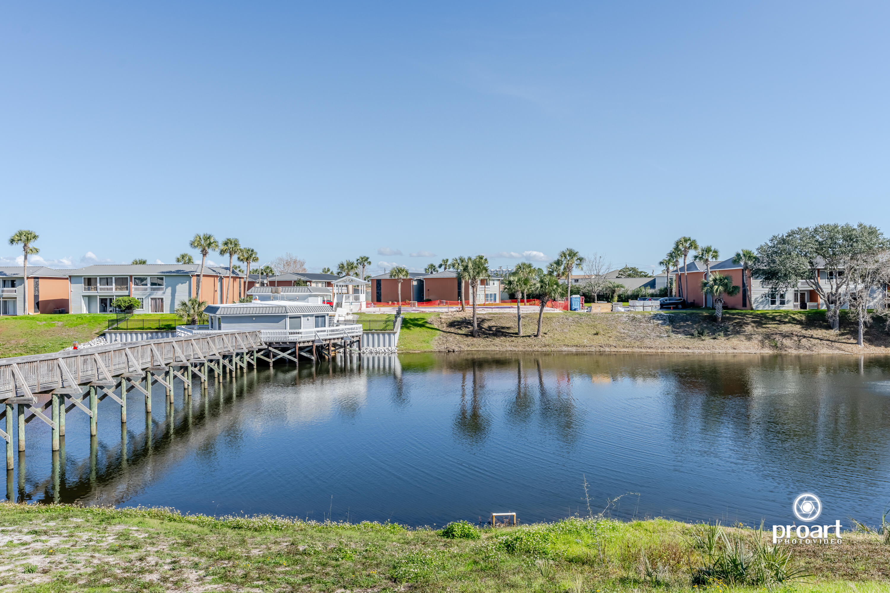 NO RENTAL RESTRICTIONS! Vacant! STR Allowed! Huge Potential! Destin 2BR 2BA Condominium + Laundry Room with lake view on the second floor. Large Living Room and 2 bathrooms are rare find in the complex. Tile floors throughout. The condo was rented long term for $2300/ month AS IS. New SS Slide in Stove, New SS Refrigerator. Washer and Dryer Convey. The HOA fee covers Building Insurance & Exterior, water, internet, sewer, trash, landscaping, all pools maintenance and gates. The complex offers gated entrances from HWY 98 and from Airport Rd, access to 3 swimming pools (one heated), tennis/pickleball court, clubhouse for owners. Destin is renowned for its stunning beaches, vibrant community, water sports, boating, shopping and dining.