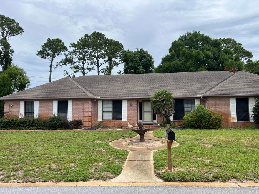 Magnificent Custom-Built Home Just 5 Minutes from Hurlburt! Step inside this stunning custom-built home featuring tile and luxury vinyl plank flooring throughout. The spacious living room is perfect for entertaining with trayed ceilings and a cozy wood-burning fireplace. The kitchen is a chef's delight, complete with a center island and glass cooktop, double wall oven, and a bright bay-window breakfast area that fills the space with natural light. This home is loaded with custom touches including a central stereo system, alarm system, marble window sills, and ceiling fans in every room. The master suite offers a private retreat with a relaxing whirlpool tub, separate shower, and double vanities. Additional features include two water heaters, a side-entry 2-car garage ideal for car enthusiasts, and a large 33x12 wood deck perfect for outdoor living.

All this, just minutes from Hurlburt Fielddon't miss out on this one-of-a-kind home!