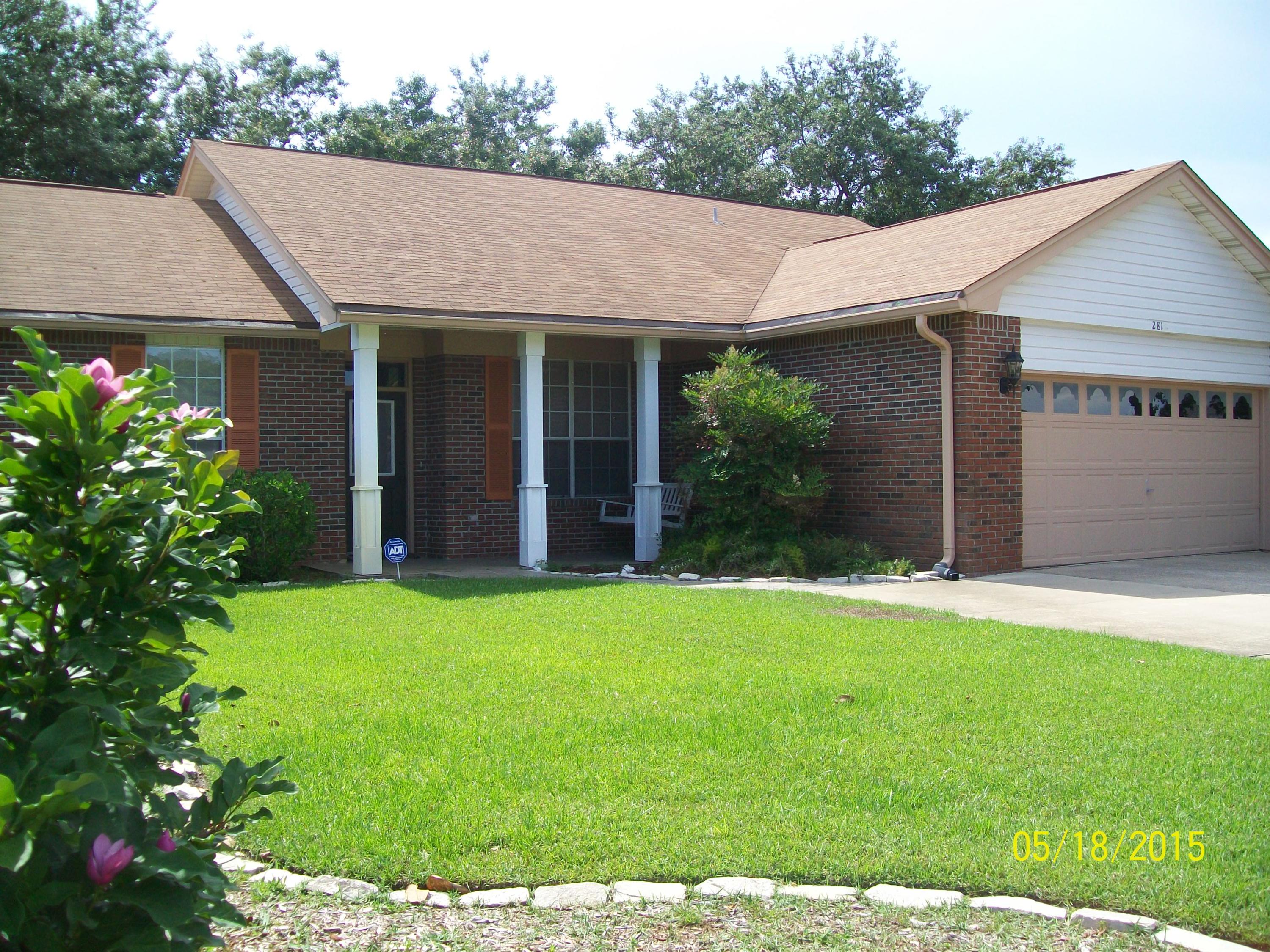 Definitely a must see! 4 bedroom, 2 bath home located in highly desirable Ridge Wood Manor. Kitchen has been remodeled to include granite countertops. Front loading washer and dryer are included. Three of the bedrooms are carpeted; Living, dining, hallway, and fourth bedroom consists of gorgeous hardwood. The spacious backyard is completely fenced in and includes a fire pit for chilly winter nights. The oversized screened in porch is perfect for outside relaxation. Owner left racks for yolo boards in the garage as well as a pull-up bar for exercising. Lawn service and pest control are INCLUDED in the rent! ADT system available for tenants to activate and use if desired. Owner will accept cats and medium size dogs under 50 lbs with a $200 non-refundable pet fee. Available now!