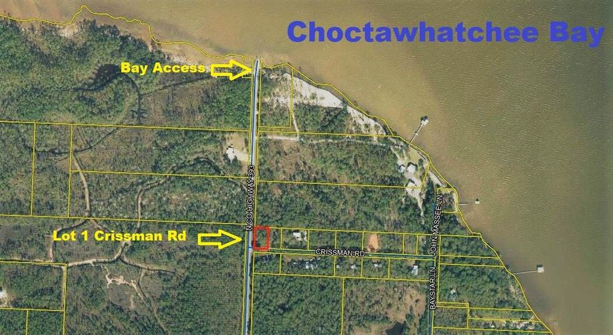 Better Price For A Better Lot In Nice Location A Block Away From The Choctawhatchee Bay !! Large Corner Lot Just Waiting For The Right Buyer! There Is A Boat Launch At The North End Of County Hwy 393 AND Another Launch At Cessna Park On The Bayou Just South on 393. You Can See The Bay Standing At The Corner Of This Lot. Level With Some Pines, A Few Magnolias, & Scrub Brush. Great Location On County Hwy 393 Where You Can Drive South, Cross Hwy 98 Then On To All The Beach Fun At Gulf Place. There You Will Find Shunk Gulley Restaurant & Numerous Shopping Destinations. Across The Street From Gulf Place Is The Beach Access With Parking & Bathrooms. You Must See This Lot & Consider The Possibilities. If Your Are Looking For A Place To Build A Home In South Walton, This Might Be It! Call Today!