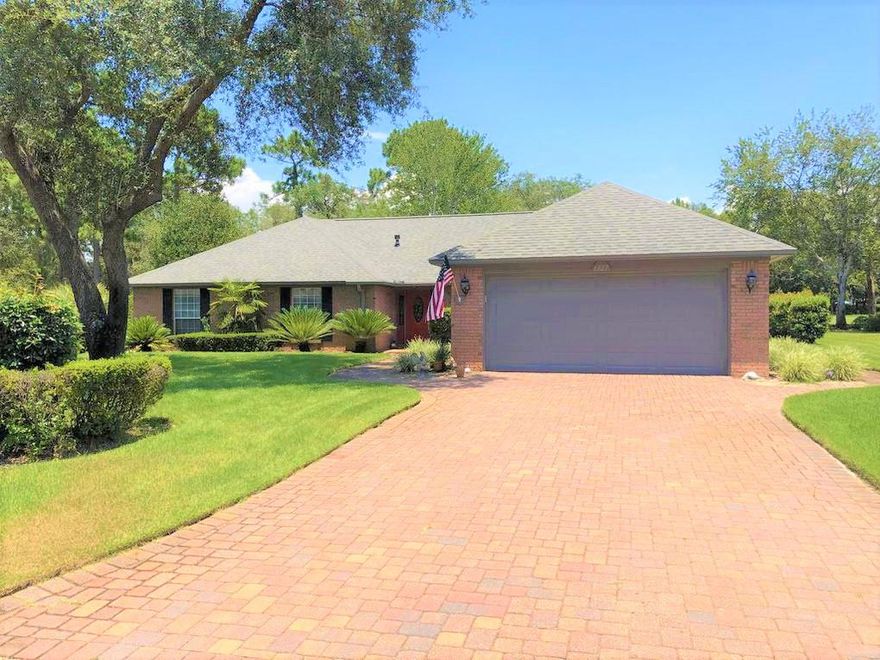 Beautiful Home on Bluewater Bay Golf Course! Major upgrades in 2012 to include carpet in hall and bedrooms. Tile in all other living areas and kitchens. Matching stainless steel Kenmore Elite appliances. Upgraded granite in kitchen and all bathrooms in 2012. Beautiful views of the second fairway at Bluewater Bay Golf Course. High style Thomasville cabinets in kitchen and all baths with soft close doors and drawers in 2013. Custom slide out pantry in kitchen. New cabinets in laundry room. New storm door and upgraded attic insulation in 2017. Upgrades include Co2 Detector, sprinkler system, and Wi-fi control of all HVAC systems. Run HVAC and sprinklers from your smart phone. ''Buyer to verify dimensions.''