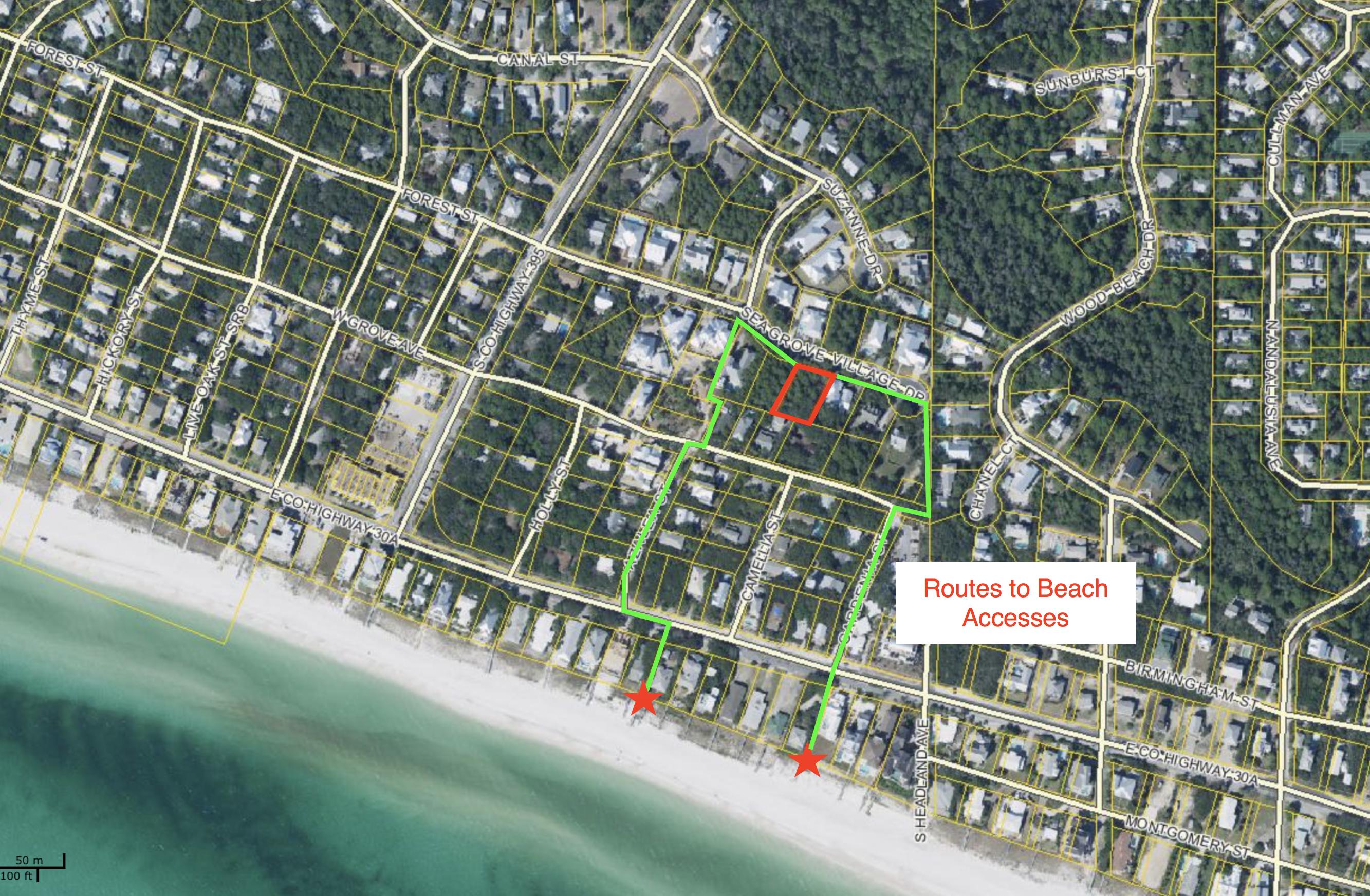 SEAGROVE VILLAGE 6TH ADD - Land