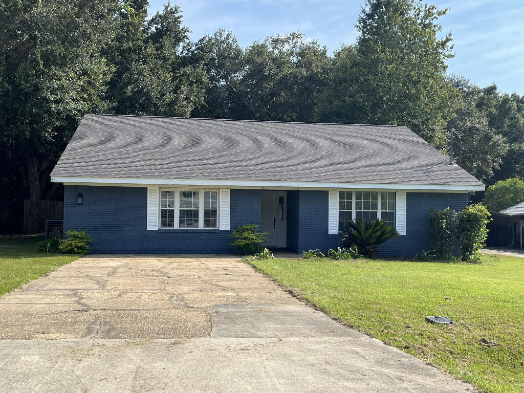 Fixed up all NEW, NEW, NEW! This house is located in the quiet, bucolic neighborhood of Bridgewater Estates just off highway 90 near Woodbine Rd. The house is waaaay bigger than it looks at just a tad under 2000 sf. There are 3 bedrooms and a huge bonus room that can be a 4th bedroom, office, workout room, craft room or whatever you choose. When you enter the front door, you can see through the foyer, the large living room with the wood burning fireplace, and out the new double French doors to the back patio and backyard. This open area also encompasses the dining area, kitchen, and dinette. To the right of where you are standing is the master bedroom with open vanity with new double sinks, new faucet, new granite countertop and light fixture. On the left end of the vanity is the water closet with the new tub and shower combo and the new toilet. On the other end of the vanity is the large closet. From the foyer to the left is the large bonus room and laundry room. The kitchen has all new sink, faucet, back splash, granite countertops, stove and dishwasher. The cabinets are newly painted in the kitchen and both baths. There are new baseboards and door casings throughout. Down the hall off the living room are two roomy bedrooms with deep closets and a full bath, also with new sink, faucet, countertop, tub and toilet. The flooring is wood laminate throughout, with tile in the kitchen and baths. Walk through the double French doors onto the screened in patio to relax, sip your coffee and enjoy the peace and quiet inside the wood privacy fence. In the backyard are two buildings - one is a huge 12x20 with a roll-up door and electricity ready to serve as a garage, workshop, storage area or whatever you need it to be. The other smaller shed is just right for lawn equipment, fishing equipment, or that stuff you just can't part with! The roof is 4 yrs old, the HVAC system is BRAND NEW inside and out! Come take a look at this gem in a great location, all fixed up and ready for your new life!