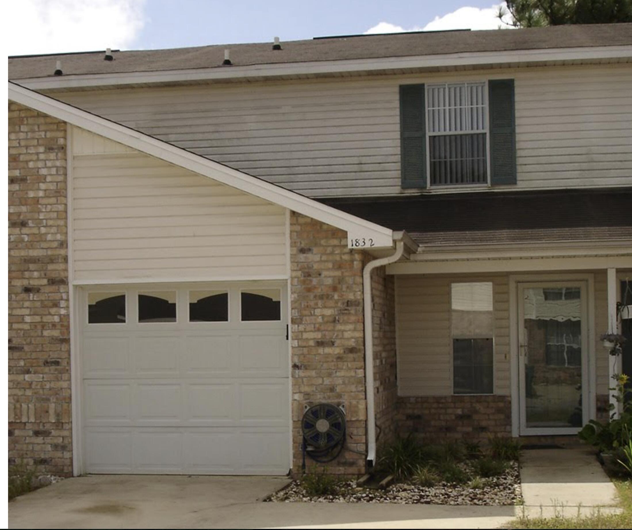 Welcome to 1832 Pointed Leaf Ln -- a well-maintained townhouse offering comfort, convenience, and value! This charming 1,404 sq ft home features 2 spacious bedrooms, 2.5 bathrooms, and a 1-car garage. Built in 1999, it boasts a 3-year-old roof and solid structure throughout. The AC and water heater are 10 years old, providing reliable performance. Step inside to a functional floor plan with ample natural light, a spacious living area, and a kitchen perfect for entertaining or quiet meals at home. Enjoy your private backyard patio for morning coffee or evening relaxation. The location is unbeatable -- just 10 miles to Eglin AFB and 7 miles to Hurlburt Field, making this home ideal for military members or anyone seeking quick access to the bases. You'll also love being close to shopping centers, restaurants, schools, and the hospital. Whether you're a first-time buyer, downsizing, or investing, this low-maintenance townhome is a smart choice. Schedule your private showing today!
