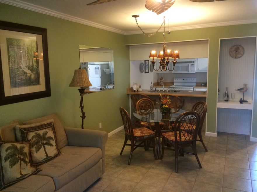 Cassine Garden is located in the heart of Seagrove Beach, FL. This resort is located right across the street from the beach and is within walking distance to many different shop and restaurants. Within this resort you will find amenities such as 2 swimming pools, tennis courts, basketball, fishing lake, hiking trails and a cypress nature preserve. Unit 214 has been used as a family retreat and has not been rented through an agency. This property has been updated with numerous features. Some of the updates are new tile on floors, bathrooms, crown molding and fans. Carpet in the bedrooms. Any many more. There are 3 porches on this property! This property is being sold furnished and ready for immediate occupancy. This is your chance to own a beach property with fantastic amenities