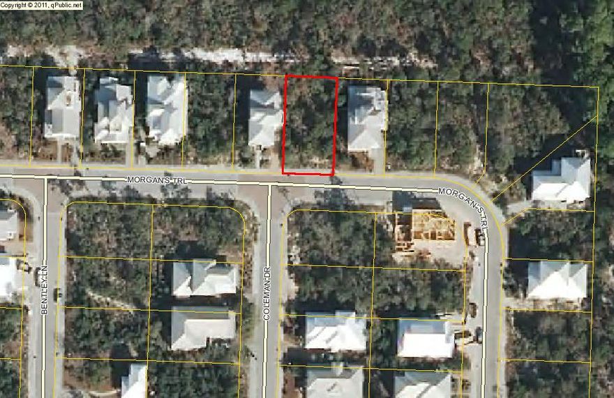 Great lot in The Preserve at Grayton Beach that backs up to Point Washington State Land. Enjoy two swimming pools, tennis courts and a deeded beach access and is a gated community.
