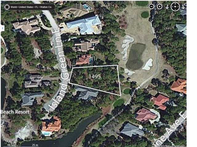 This beautiful lot along Hole 16 of the Raven Golf Club is located in Island Green, a quiet, upscale, non-rental enclave of 52 homes & homesites within the gates of Sandestin Golf and Beach Resort. Many of Sandestin's newest and nicest custom homes have been built in Island Green, due in part to the wonderful sense of community among the owners, most of whom are full time residents. There is no build-out time. Lot ownership provides the opportunity to join Sandestin's exclusive private amenities such as Burnt Pine Golf Club, Sandestin Beach Club, and the Sandestin Tennis Center. In addition, a lot owner has access to Baytowne Wharf, Baytowne Marina, the beautiful white sugar sand Beach, and so much more! Buyer is responsible for verifying all measurements and dimensions.