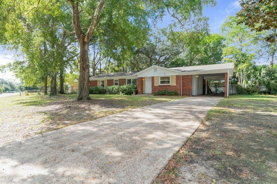Well maintained 3 Bed/1.5 Bath beautiful ranch style home, .26 acre sitting on a corner lot with a double gate entry to accommodate an RV or Boat, short stroll to the neighborhood park, conveniently located to the boat launch for any water enthusiast, short commute to Eglin & Hurlburt Field. Updated fixtures, hardware, ceilings, double pane windows, double pane sliding glass door into back yard, additional sliding glass door from carport, 2014 HVAC, 2009 Roof, 2006 Hot Water Heater. Lawn well pump, sprinkler system, Workshop with electrical for any automotive mechanics. Phenomenal patio area for entertaining your guests during those cookouts on game day gatherings or holiday celebrations! Buyers to verify all measurements. Fireplace was inoperable when owner purchased home, never used it.