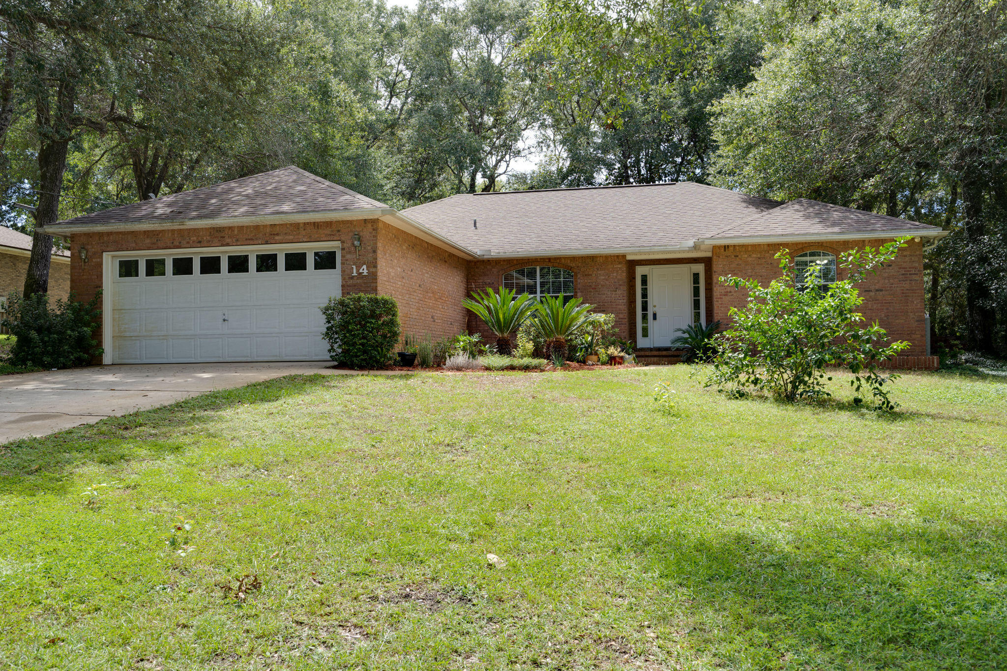 TRANQUIL RANCH HOME IN LAKE SHARON ESTATESFor the homebuyer that wants to get away from it all while still enjoying the amenities of city living. This newly updated home sits on the corner in a quiet neighborhood, nestled among mature trees, and just steps away from the area's top hiking trails through Eglin Reservation. The community exclusive Lake Sharon is fully stocked for fishing. Catch a world-famous Florida sunset from nearby Choctaw Beach Park or drive less than 10 minutes to many wonderful dining options. As you enter, the crackling of the wood-burning fireplace in the living room welcomes you home. To the left, you'll notice the stylish Edison lamps that will highlight your dining room table perfectly.
