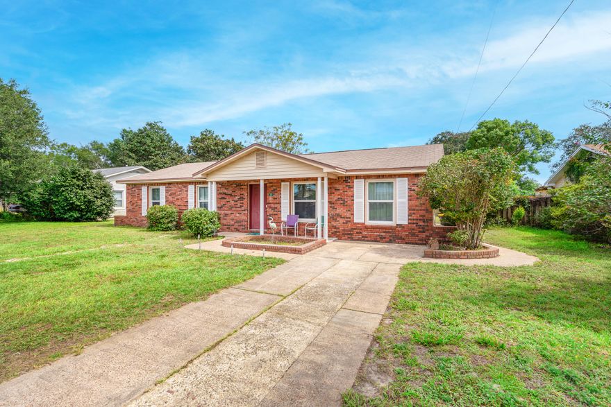BEACH you can't wait to see this cutie!  This newly renovated home was revamped in 2021 with new wiring and  plumbing throughout.  2017 HWH and HVAC system and thermal double pane windows.   The bathroom upgrade from  4/1.5 to a 4/2.5 gives two bedrooms their own private bathrooms!  Question is, who's gonna get the full bath en suite with the rainforest shower? Guess you should see it to decide.  Entire house has a beach decor, so whether you're basking in the sun or watching the sun set from Silva, you'll be reminded of where you now live.  WELCOME TO FORT WALTON BEACH!  Measurements are deemed to be accurate but buyer to verify any and all areas of importance