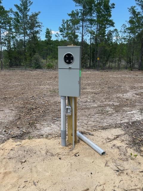 Ready to get off beaten path? Lots 40 and 41 are being offered for sale together, as one needs a half acre to install septic and well. The MLS # for Lot 40 is 930249. The lots are located off Hwy 81N in the old Red Bay Golf Club S/D. The lots have been cleared and improved and are ready to build on! . Lot 40 has a water well drilled, and a Chelco temporary power pole and meter. A septic tank consultant has completed an inspection and determination that the lot could have an in ground septic tank. No HOA! Call Rusty Barlow at 850-842-0902 for directions and information.