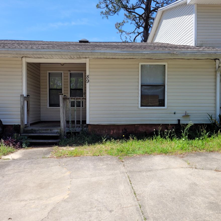 Great investment property with a tenant already in place.  This 2 bedroom, 2 bath, single story unit is currently leased for $1225/month until 3-31-2023.  Located across the street from the water and convenient to Eglin Air Force Base, Hurlburt Field, FT Walton Beach Medical Center, schools and the City of FT Walton Beach Golf Course.  The expensive items have been taken care of with a new roof in 2020, new HVAC in 2018., new side and rear privacy fence in 2022 and the unit was replumbed in 2018.  Interior was painted in 2018 and carpet was installed in 2017. Guest bath updated with new vanity and faucet in 2019.  There is a covered entry deck and rear covered deck with a storage closet.  Don't miss the opportunity to own this investment, it's the least expensive townhome in FT Walton.