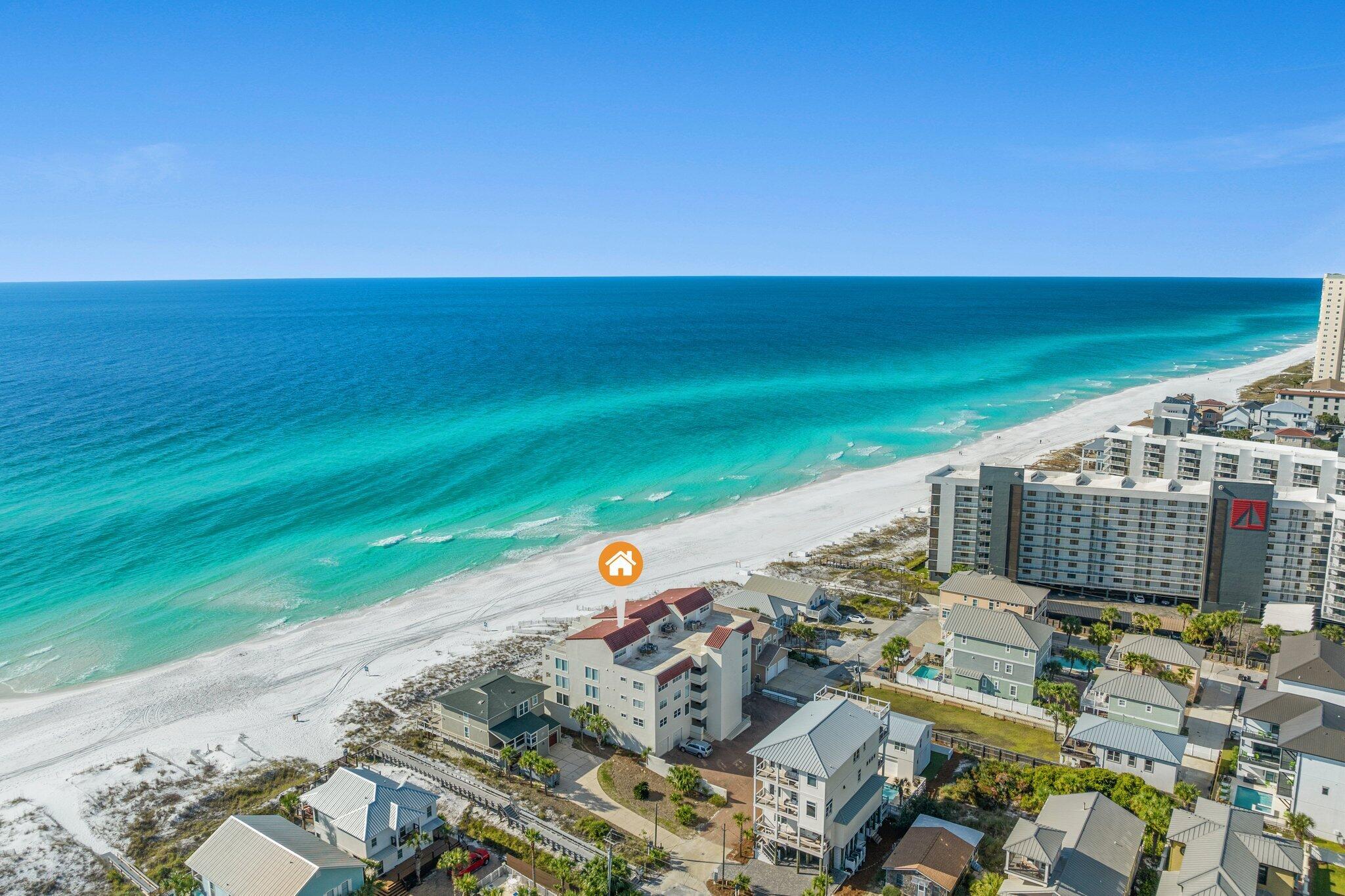 Rare opportunity to own in the highly desired Sandspur Condo complex in Miramar beach. Beautiful 3 Bedroom 3 bathroom gulf front condo in a non rental complex offering an amazing un crowded beach nestled in a quiet dead end road. Your beach access is everything now when purchasing a gulf front condo and it doesn't get any better than this. Location is spectacular near grand boulevard and walking distance to the outlets. Sure not to last schedule your showing today!