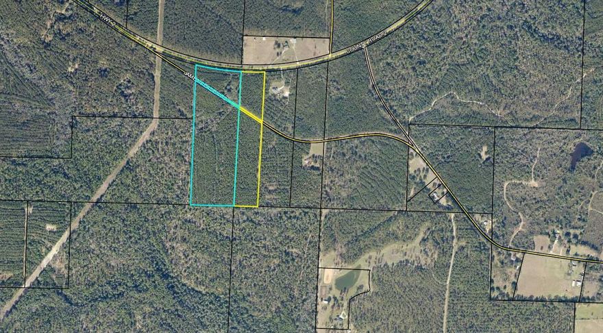 Great hunting or recreation tract in North Baker with paved road access on Hwy 2 and access on James Peaden Road as well. There is an old home-site on the property so utilities were once in place. No value given to the old structure. Seller does have a contract with a forester for a residential cut to be performed when market and weather conditions permit. Property is surrounded by Blackwater Forest to the West, South and East. Don't miss out, get in on this great hunting tract before the season starts!