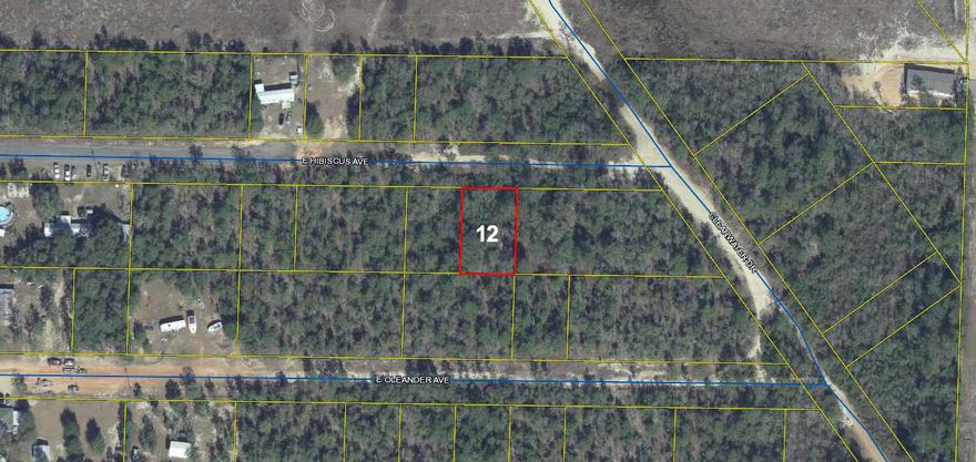 Wooded lot with limited access and available utilities. The lot is best suited for being 'off the grid'.
