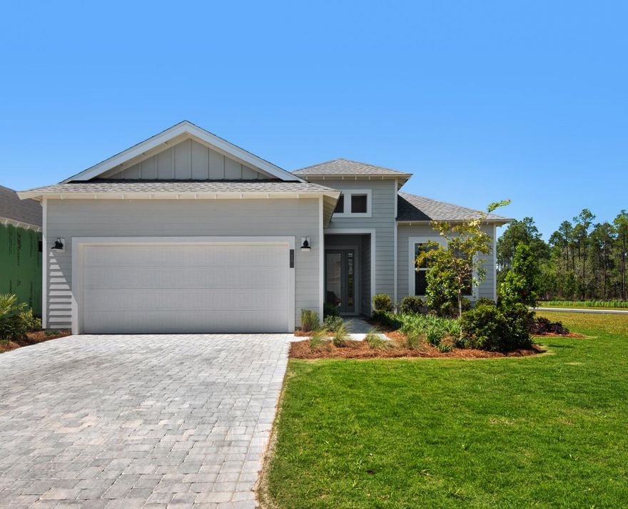 **NEW CONSTRUCTION** Located in Naturewalk Watersound Origins, the only gated section in Watersound Origins. The Marco pan, a single story home with three bedrooms and three baths plus a Den, and two car expanded garage. The plan includes an open-concept layout, gourmet kitchen, spacious great room and master suite.  The spacious covered lanai has a privacy wall and offers lake and preservation views.  Exclusive to Naturewalk residents, the amenities include lakeside fitness center, resort style pool (heated during fall and winter), and pickleball, tennis and outdoor social space called the Gathering Place.  Residents also have access to the Watesound Origins amenities and golf course.