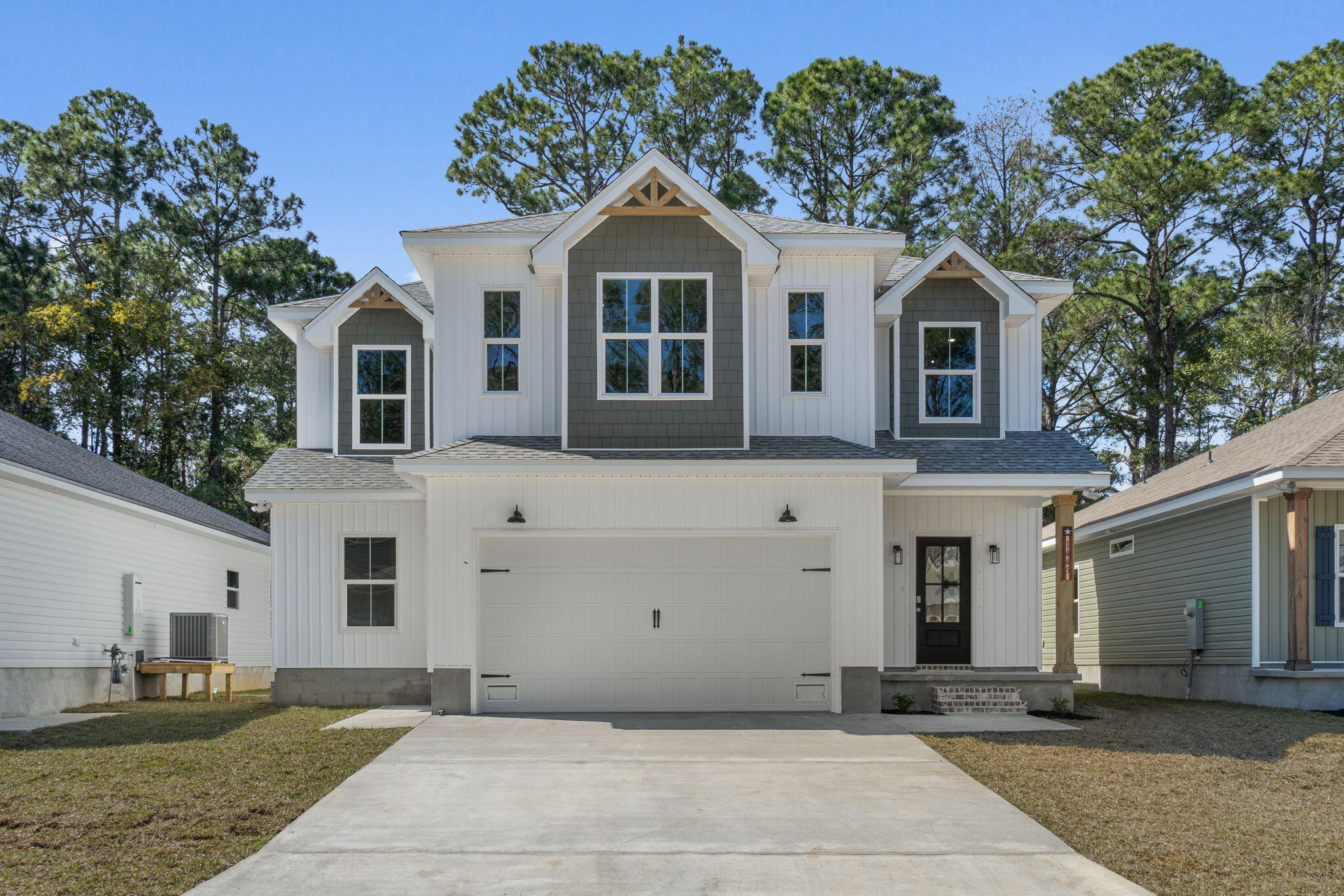 THESE ARE STOCK PHOTOS- NOT ACTUAL LOT SPECIFIC FINISHES. PHOTOS ARE OF SIMILAR PROPERTIES THAT WERE BUILT. Welcome to your dream home! This semi-custom craftsman inspired brand new home offers almost 2500 square feet of spacious living with 4 bedrooms, 3.5 bathrooms, and endless opportunities to make it your own. The home's standout features include custom cypress wood beams and vaulted ceilings, adding warmth and character to the already beautiful design. Tall Kitchen cabinets, gas range, and tankless hot water heater make for a modern and comfortable living experience that you'll enjoy every day. The master bathroom boasts a luxurious free-standing tub and beautifully tiled shower, offering a spa-like experience at home. You'll never have to worry about running out of hot water with the tankless water heater - a feature that is sure to impress. But what truly sets this home apart is the opportunity to personalize it to your exact preferences. You'll have the chance to choose from 10 different flooring options, select your preferred granite color, and even pick out the cabinet colors that speak to you. This is not your average builder-grade house - it's a true gem waiting for your personal touch. This incredible home is brought to you by family-owned business that builds homes with heart. When you purchase this home, you'll not only be investing in a beautiful property but in a company that values integrity, craftsmanship, and customer satisfaction. We take pride in every home we build and ensures that each one is a reflection of our commitment to quality and excellence. With a focus on personalized service and attention to detail, you can trust that your home-buying experience will be second to none. Don't miss out on this opportunity to own a beautiful, semi-custom home built by a company with a heart. Contact us today to learn more about how you can make this house your forever home.
