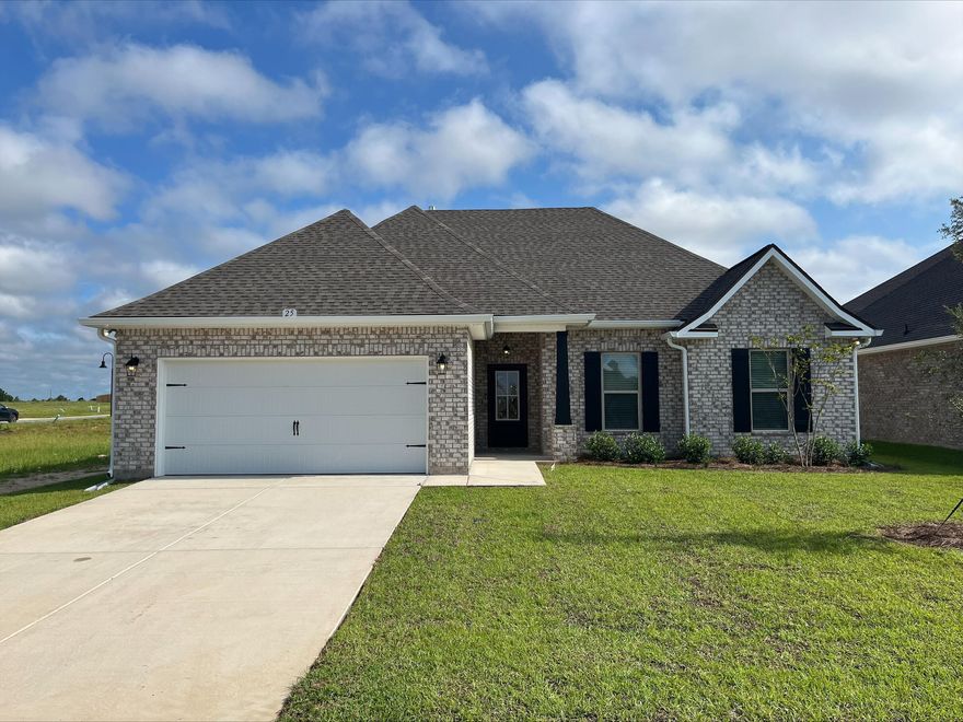 The SOLACE III A in The Bluffs at Lafayette community offers a 3 bedroom, 2 full bathroom open design. Upgrades added (list attached).Special Features: double vanity, garden tub, separate shower, and walk-in closet in master bath, double vanity in 2nd bath, kitchen island, walk-in pantry, boot bench in mudroom, covered front porch and rear patio, crown molding, ceiling fan in living and master, custom framed mirrors in baths, landscaping, architectural 30-year shingles, flood lights, and more!Energy Efficient Features: tankless gas water heater, gas kitchen appliance package, vinyl low E windows, and more! Energy Star Partner.