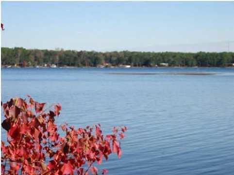 Waterfront lot on lake Juniper a 620 acre state managed fishing lake famous for big bass, bream & crappie. This quiet location is a wonderful place to build your waterfront home.