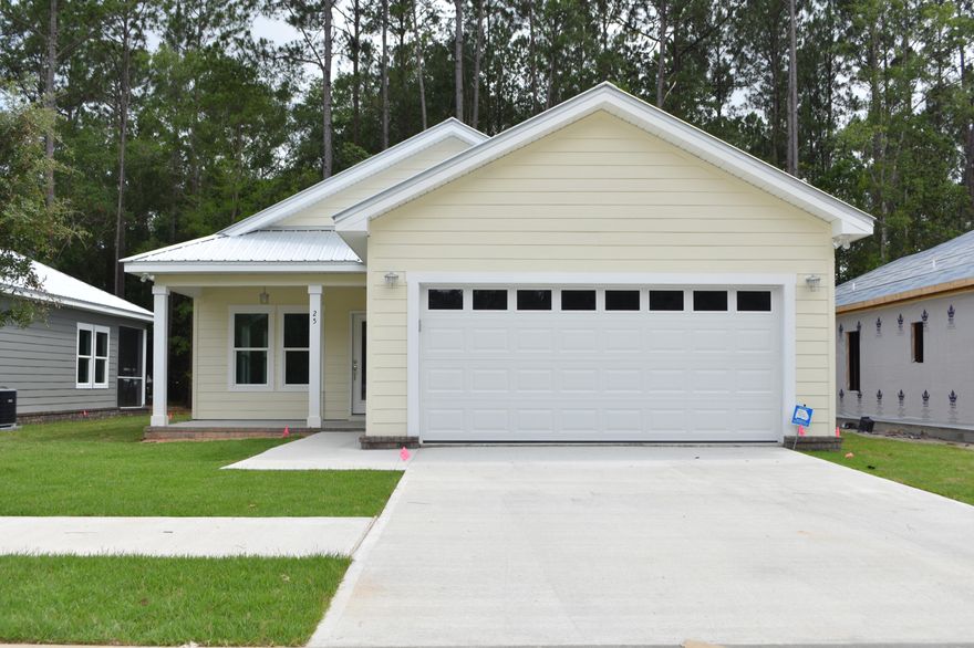 New Construction in Oakfield Estates is a small 16 home subdivision located in close proximity to Freeport Schools and the center of Freeport. This custom 3 bedroom two bath home, features Metal Roof, Granite counter tops, LVP maintenance free flooring through out, Stainless Steele appliances, brushed nickel fixtures, painted cabinets and Granite counter tops. These are well laid out, open floor plans, with covered porches on the front and rear. Freeport Schools in very close proximity.