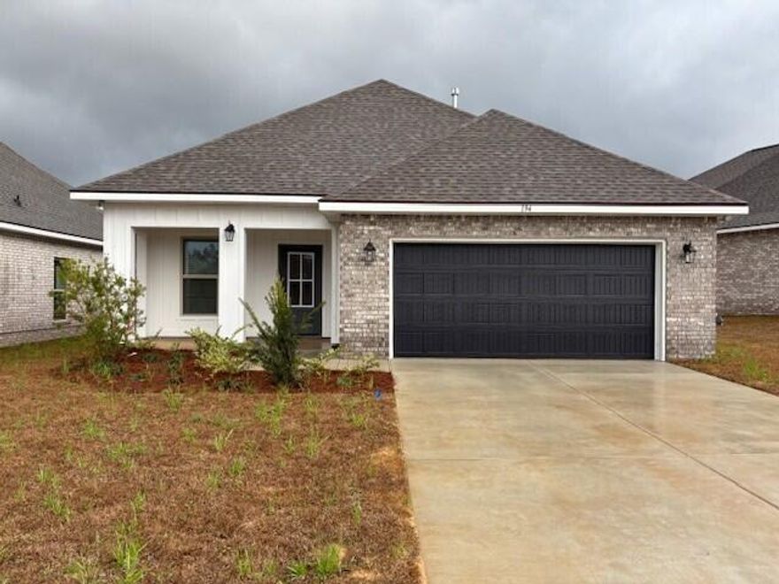 Awesome builder rate plus choice of FREE blinds OR fridge! Restrictions apply.The FRAZIER V G in The Bluffs at Lafayette community offers a 3 bedroom, 2 full bathroom, open design. Upgrades added (list attached). Special Features: double vanity, garden tub, separate shower, and walk-in closet in master bath, kitchen island, pantry, covered porches, LED lighting, crown molding, ceiling fans in living and master, framed mirrors in baths, smoke and carbon monoxide detectors, landscaping, architectural 30-year shingles, flood lights, and more!Energy Efficient Features: tankless gas water heater, gas kitchen appliance package, vinyl low E windows, and more! Energy Star Partner.