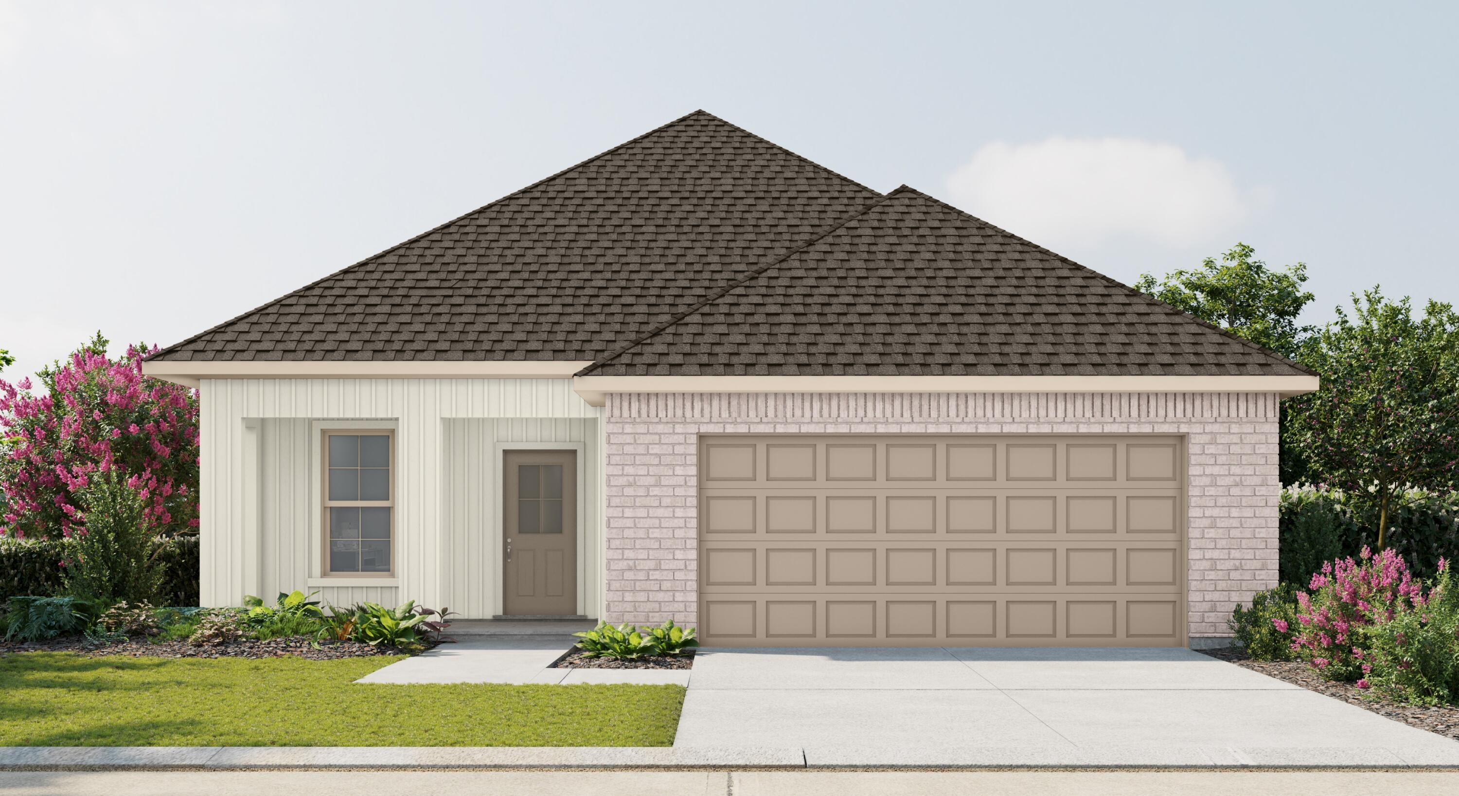 The FRAZIER V G in The Bluffs at Lafayette community offers a 3 bedroom, 2 full bathroom, open design. Upgrades added (list attached). Special Features: double vanity, garden tub, separate shower, and walk-in closet in master bath, kitchen island, pantry, covered porches, LED lighting, crown molding, ceiling fans in living and master, framed mirrors in baths, smoke and carbon monoxide detectors, landscaping, architectural 30-year shingles, flood lights, and more!Energy Efficient Features: tankless gas water heater, gas kitchen appliance package, vinyl low E windows, and more! Energy Star Partner.