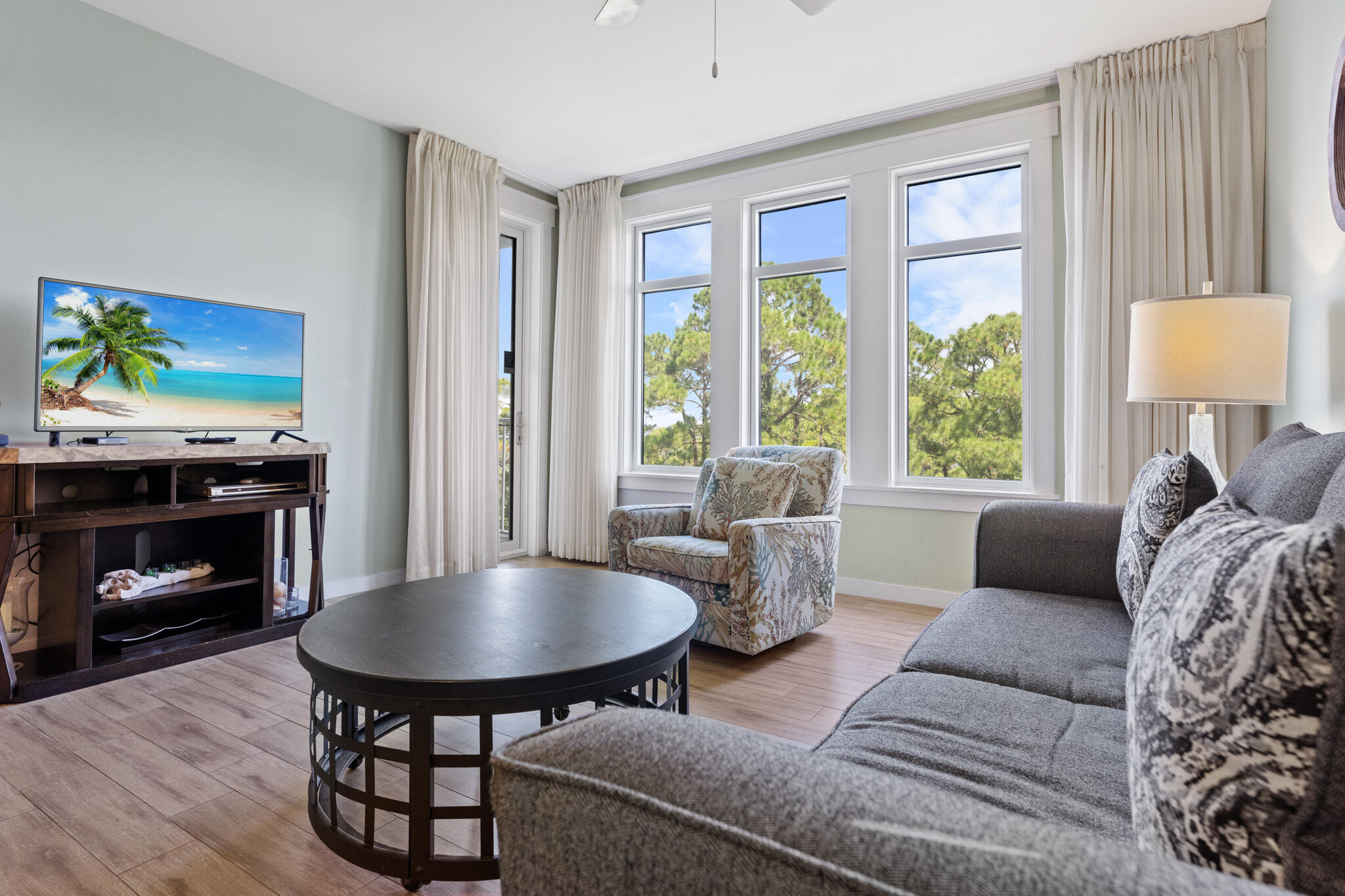 Price Reduced ...! Best Price 'Bayview' condo in the Baytowne Village. This property has Great views of the Bay and the 15 hole of the Burnt Pine Golf course. Relax on your private balcony while enjoying the serenity of the Choctawhatchee Bay and natural surroundings. The floorplan offers a full size kitchen, dining/living combo with egress to the covered balcony, a master bedroom with private owner's closet, and a full size bathroom.The bathroom has access from the bedroom and the living area, a double sink vanity, and a separate shower from the garden tub. As an owner at Elation you will enjoy underground parking, resort style seasonally heated pool, hot tubs, and access to the private Solstice Club where you can entertain while taking in the breathtaking sunsets Rental income $30K/2021