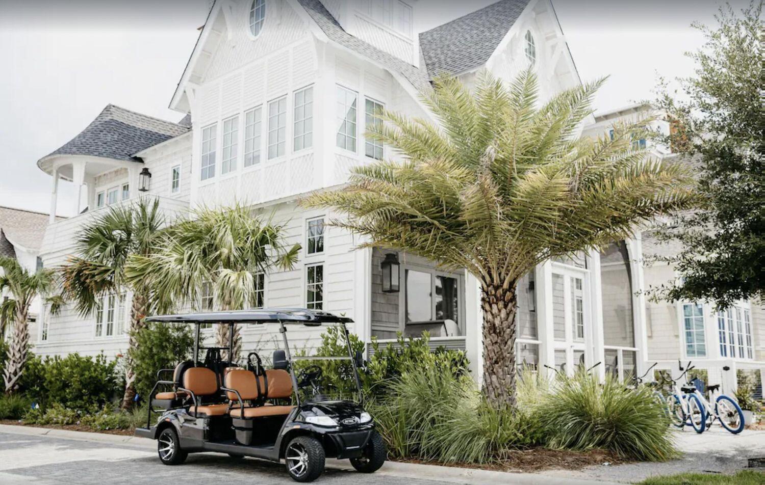Seeking a long-term rental opportunity along 30A? This residence is located within the highly sought-after Grace Point neighborhood. This 5-bedroom, 5.5-bathroom home exudes an enchanting sophistication with plenty of space to accommodate your family and occasional friends who drop in for a visit! From the regal exposed beams to the shiplap walls, a designer's palette, and top-tier professional appliances, this property will have you feeling right at home. Outside you will find a screened porch complemented by your private heated plunge pool and a deck equipped with a gourmet outdoor kitchen.This gated community is within walking distance of The Hub (formerly known as The Big Chill,) restaurants, and entertainment. Between
