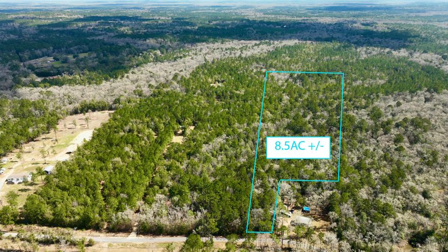 This 8.5-acre parcel of wooded land offers a serene and private natural retreat, perfect for outdoor enthusiasts or those looking to build a secluded getaway. The property is densely forested with a mix of mature trees, providing ample shade and a rich, lush canopy.  With an abundance of wildlife and peaceful surroundings, this land offers an opportunity to enjoy nature's beauty, while still being within reach of nearby conveniences. Perfect for recreational activities, a custom home, or simply as an investment in tranquil acreage.